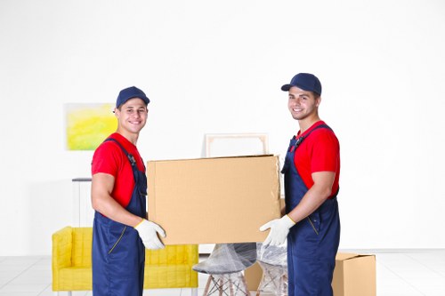 Man and Van service team preparing for a house move