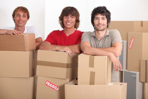 Transporting office equipment safely